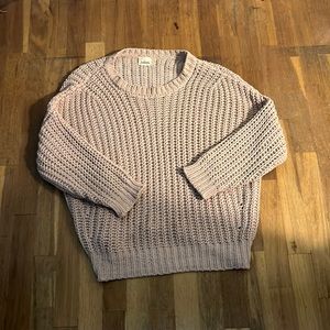 Lilac babaa cotton sweater